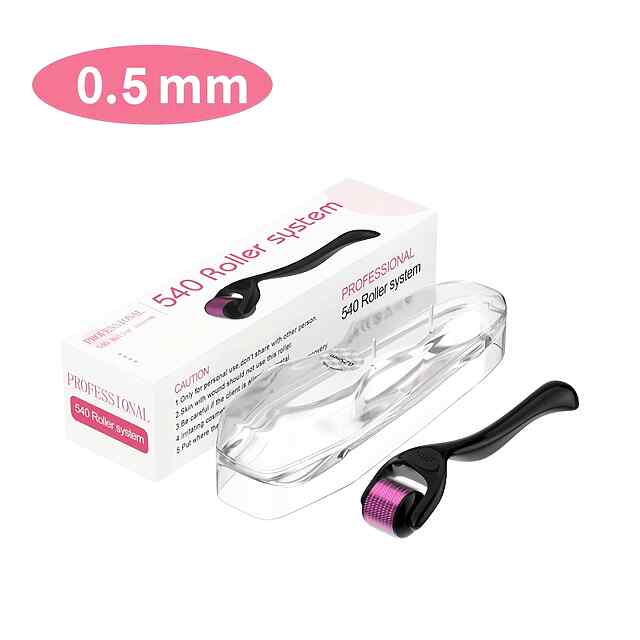 Мікроігольчастий мезоролер 540 голок | Омолодження, ріст волосся + захист